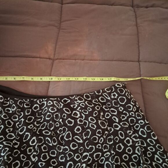 *Final Price* Jones New York Skirt Women's 16 Geometric Silk Midi Formal Evening - Picture 7 of 8